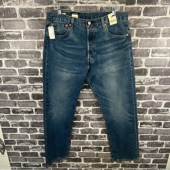 Levi's Premium 501 '93 STRAIGHT FIT MEN'S JEANS - Size 34 - Picture 6 of 14